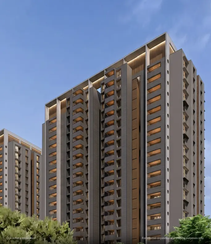 Nambiar District 25 residential towers